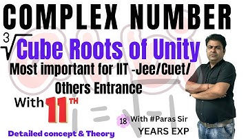 Complex Number|| Cube Roots Of Unity|| IIT -Jee|Cuet|| Other Entrance