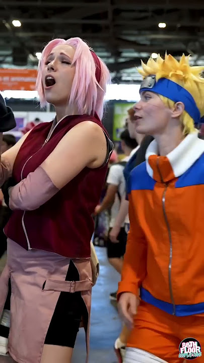 Naruto and Sakura from Naruto Cosplay | Japan Expo 2022 #shorts
