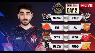 M5 DAY 2 WATCHPARTY | Mobile Legends