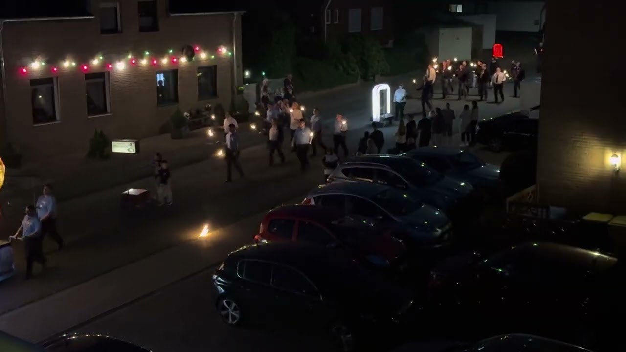 Schützenfest Wevelinghoven 2025 Fackelzug 