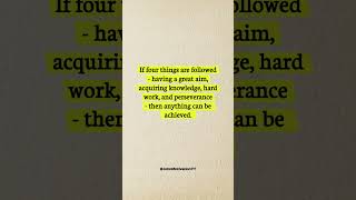 If four things are followed #quotes #shortfeed #shortsviral #quotesaboutlife #motivation