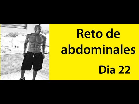 ABDOMINALES EN 30 DIAS ( RETO DIA 22) abdominal workout for beginners