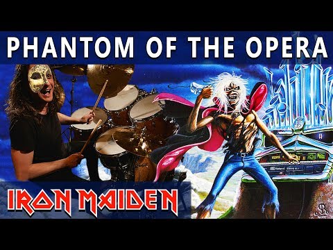 IRON MAIDEN - Phantom Of The Opera - Drum Cover - (Donington 2013) #57