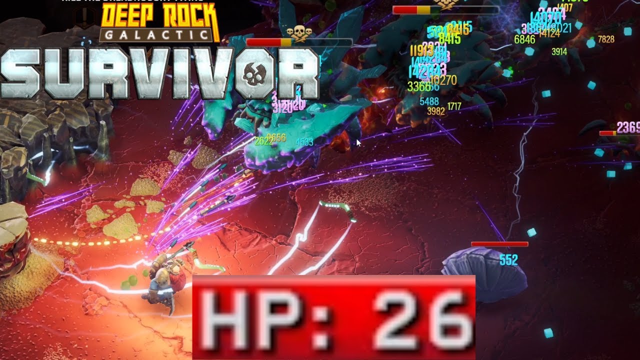 GLASS CANNON Crossbow Mining! | Deep Rock Galactic: Survivor