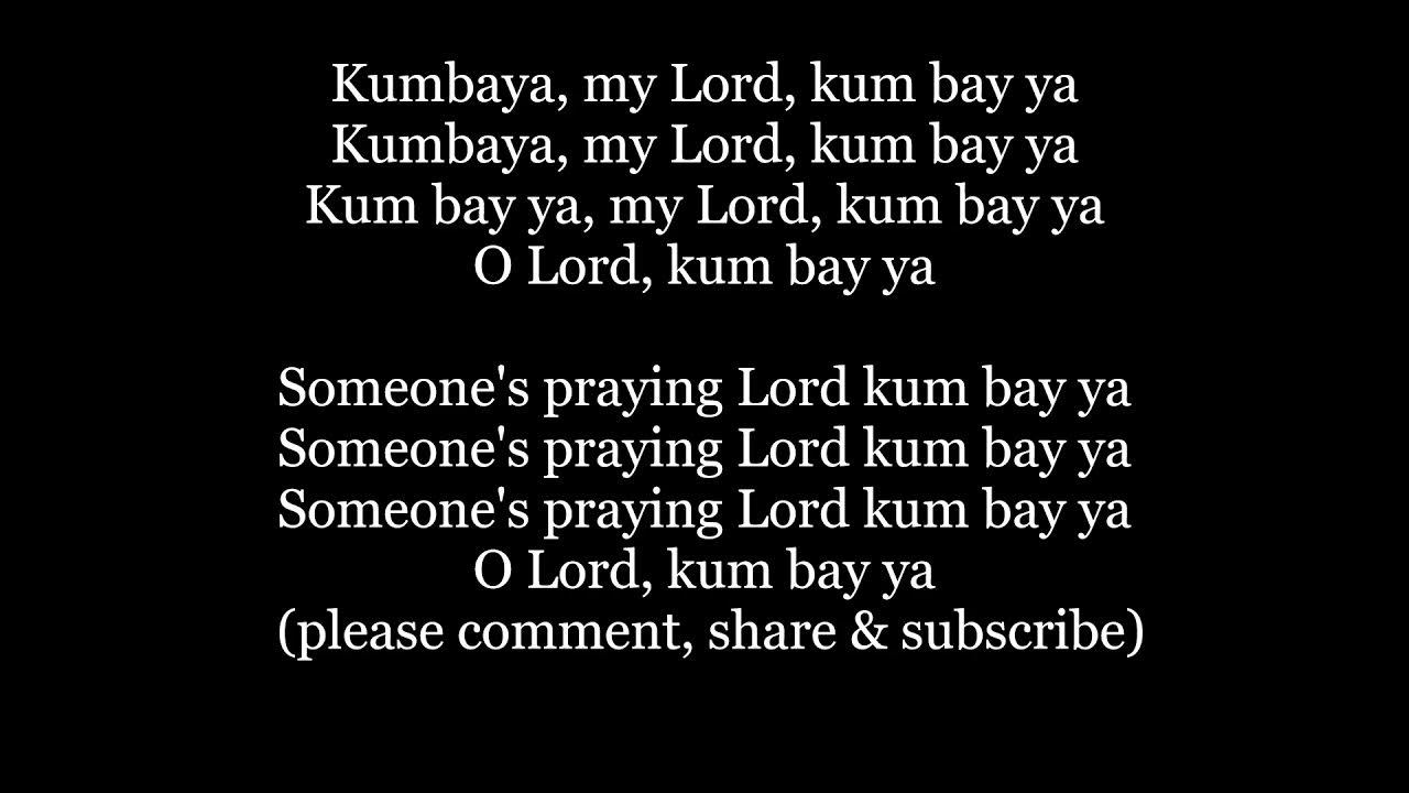 kumbaya-my-lord-karaoke-instrumental-backing-track-music-minus-lyric
