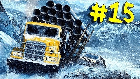 SnowRunner - Walkthrough - Part 15 - Fallen Powerline (PC HD) [1080p60FPS]