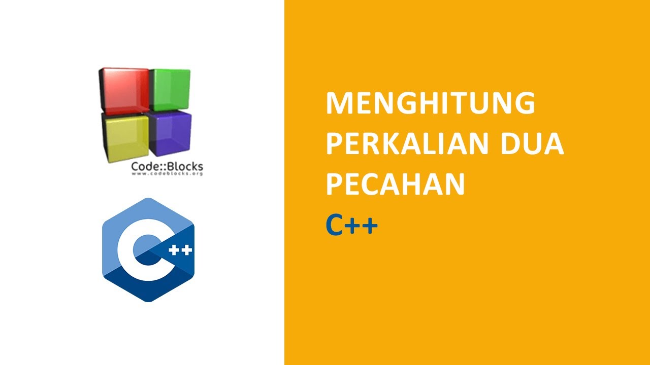 perkalian dua pecahan c++ - YouTube