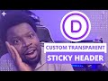 How to Create a Transparent Sticky on Scroll with Divi Theme 2021
