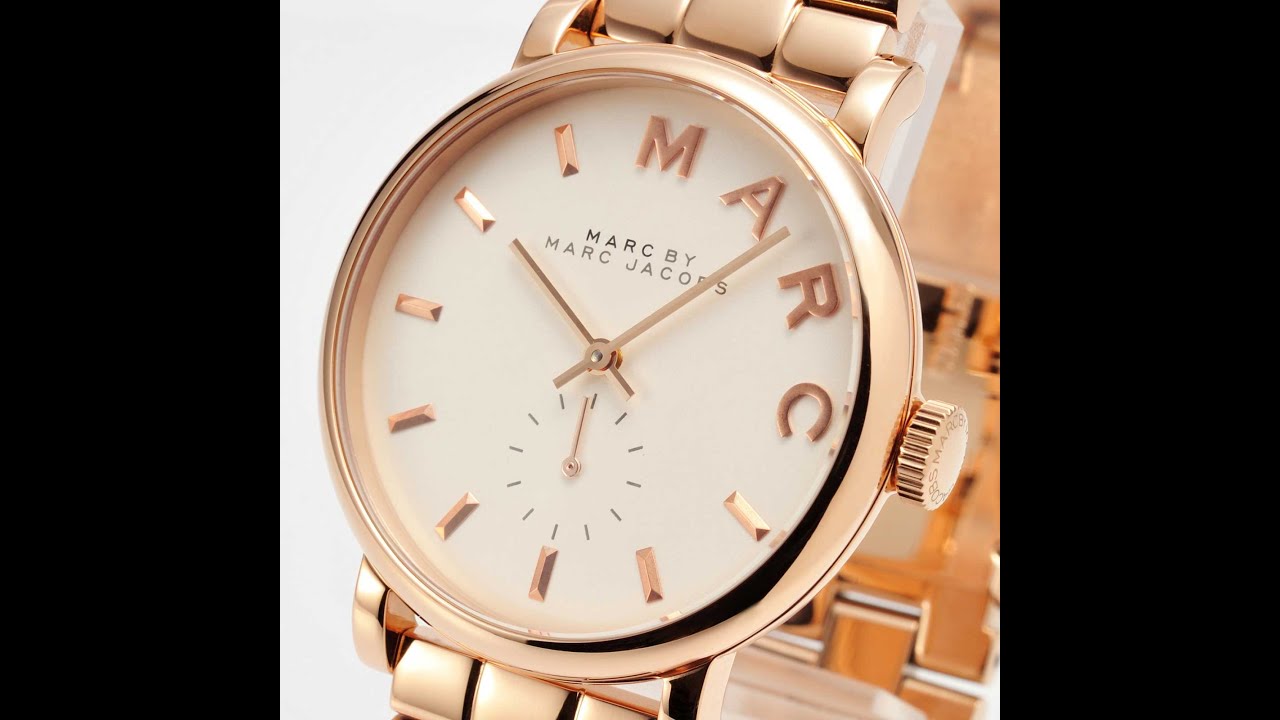 MARC BY MARC JACOBS MBM3244 BAKER ROSE GOLD WATCH REVIEW LADYS 