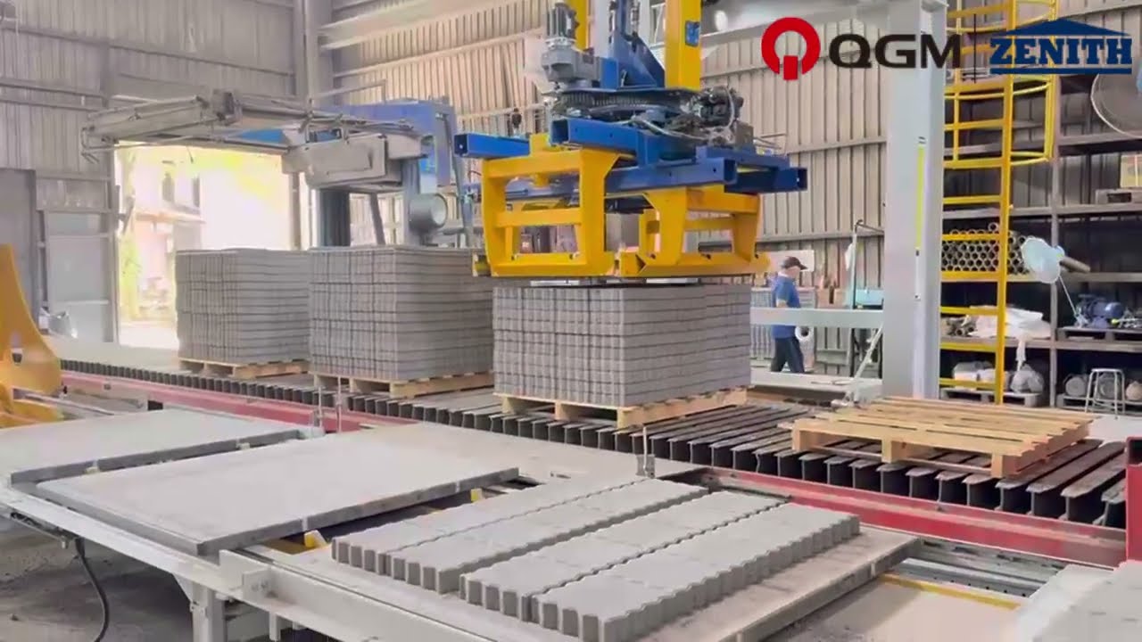 QGM ZN2000C_Китайский вибропресс для троутарной плитки_Тайвань