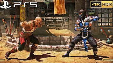 Como jogar Mortal Kombat PS5?