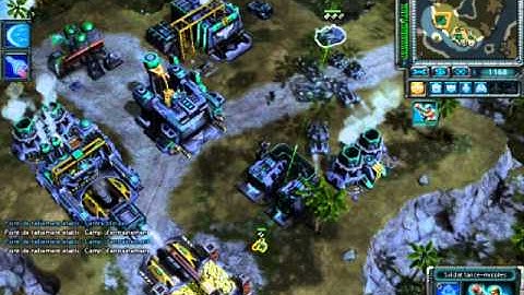 Command and Conquer : Red Alert 3 (Exorcyde vs Kenji in Easy vs Lissette in Easy)