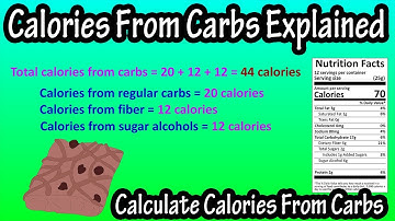 How To Calculate Calories From Carbohydrates (Carbs) - Fiber And Sugar Alcohols Explained