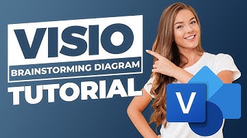 Visio Brainstorming Diagram Tutorial