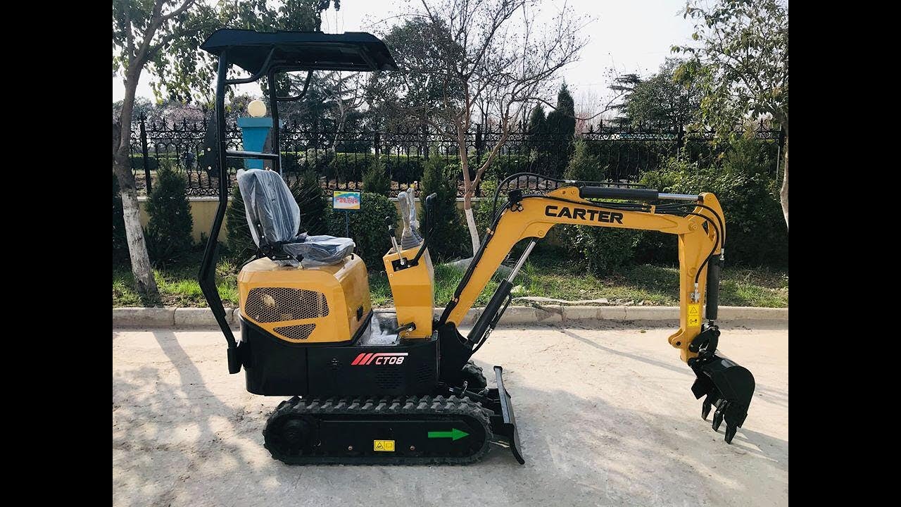 ASAMEX presenta Carter CT 08 excavadora