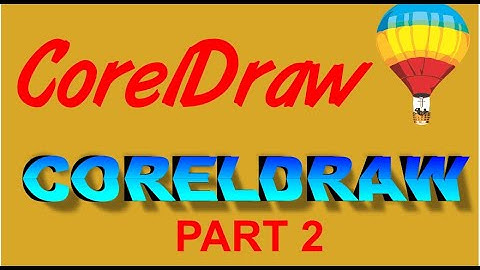 Corel Draw Tips & Tricks Skew Text Effect Part 2