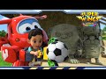 [Superwings6 Trailer] Soccer with Stone Statues | EP33 | Trailer | World Guardians