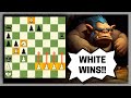 STOCKFISH AI RESIGNED! 960 MAX LEVEL! #chess #sacchi #grandmaster