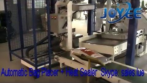 Full Automatic Bag Placer and Heat Sealer