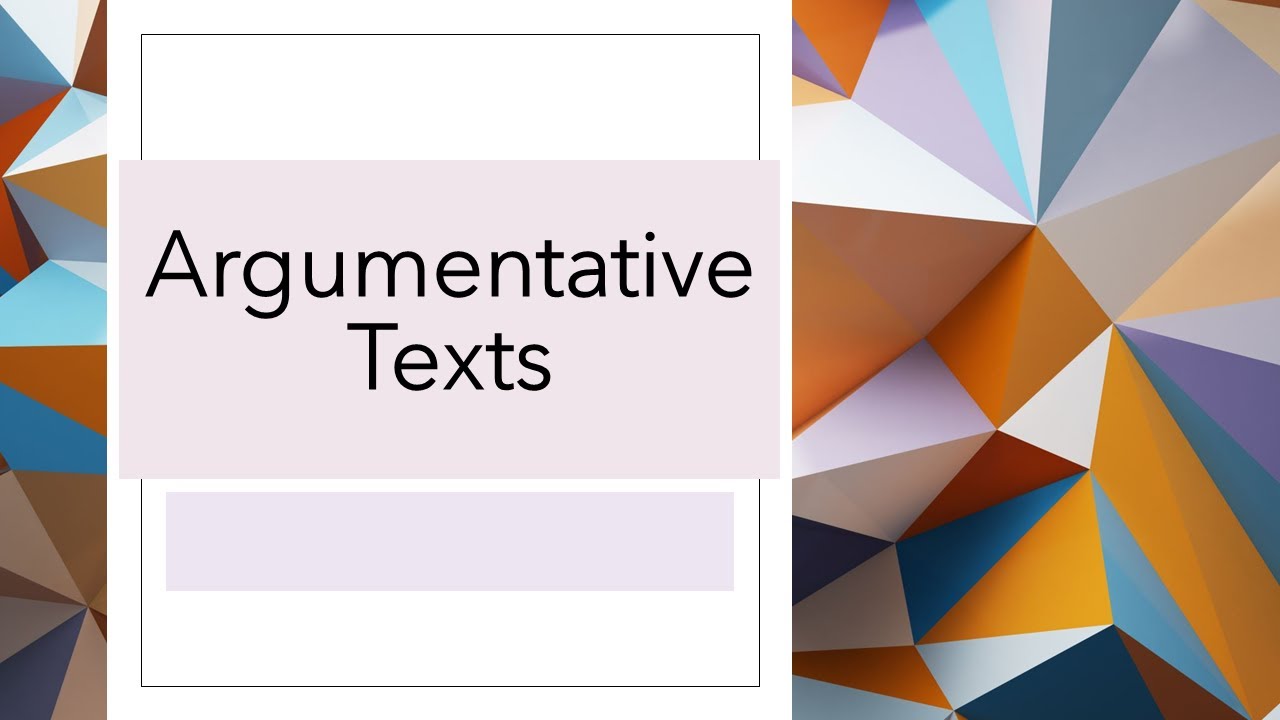 Argumentative Essay 