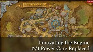 Innovating the Engine World of Warcraft Quest - Power Core Replaced