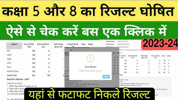 MP Board 5th 8th Result 2024 Kaise Dekhe ? MPBoard Class 5, Class 8 Ka Result Kaise Check Kare ?