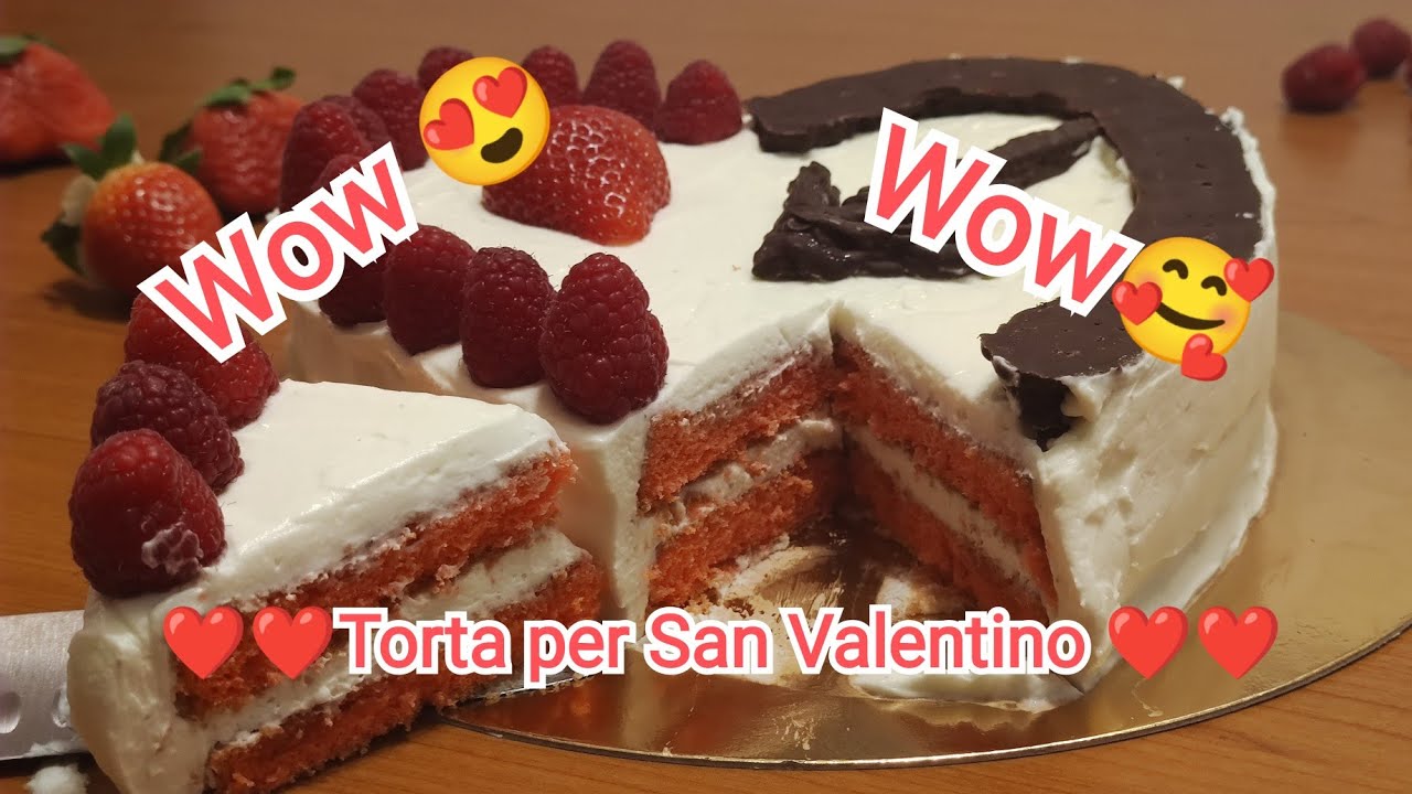 Torta a forma di Cuore ideale per 14 Febbraio ️♥️ ️ | Torta per San ...