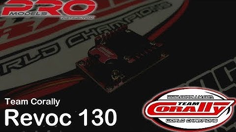 Team Corally Esc Revoc 130