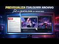Como Tener una Vista Rapida de cualquier Archivo en Windows con QuickLook Gratis Facil y Rapido ✅