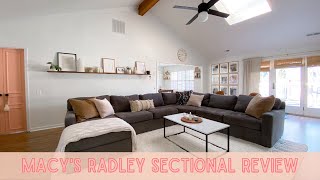 Macy's Radley Sectional Review | Sofa Cleaning at Home