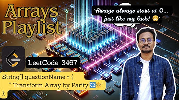 LeetCode 3467 | Transform Array by Parity 🔄⚖️ | Array Problem Explanation
