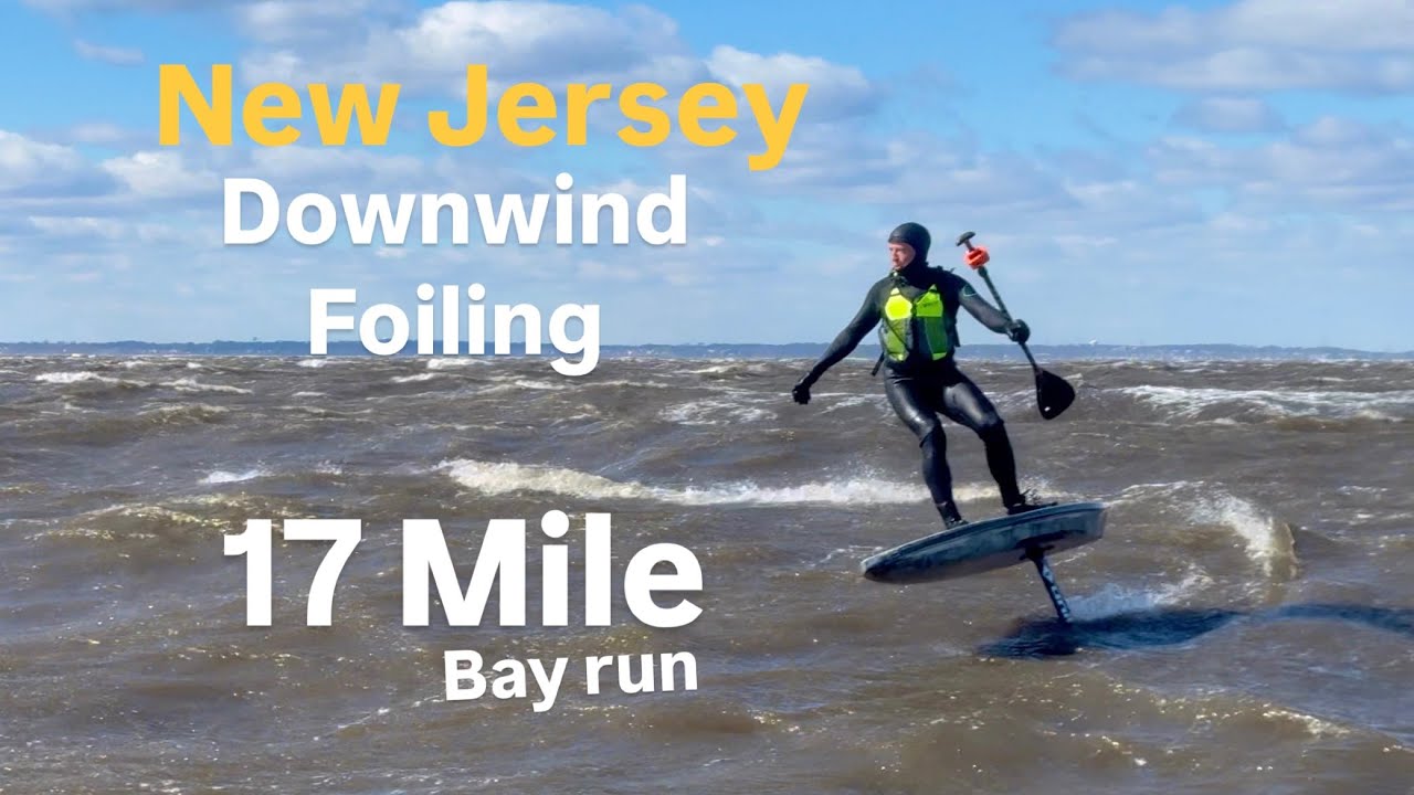 17 Miles bay run | 40 Mph Wind | New Jersey | POV 4K - YouTube