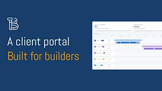 BuildTrack HQ — Client Portal Demo for Builders