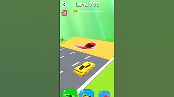 756 Level. Shape shifting game very cool and gnarly hyper casual game.#shapeshifting #shorts #games