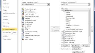 Datos Outlook 2010 Import a Customized Ribbon Noticias
