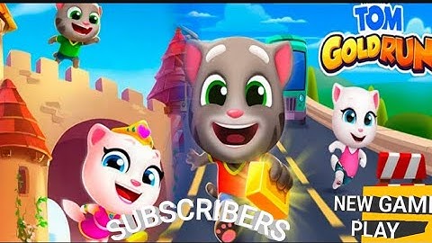 Talking Tom Hero Dash - 3x Mega Super Hank - Gameplay (Android, ios)