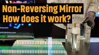 Celebrity How Does A Non-Reversing Mirror Work? [DIY "True Mirror" Using Front Surface Mirrors] Net Worth