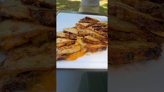 BBQ PORK QUESADILLAS ON THE PIT BOSS ULTIMATE GRIDDLE 🔥 (TEASER!) #griddlecooking #pitbossnation