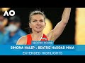 Simona Halep v Beatriz Haddad Maia Extended Highlights (2R) | Australian Open 2022