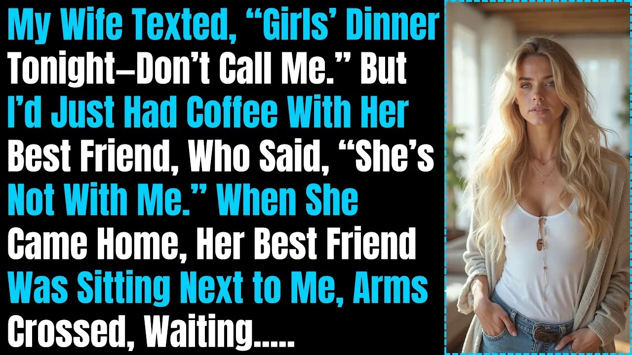 My Wife Texted, “Girls’ Dinner Tonight—Don’t Call Me.” But I’d Just Had Coffee With Her Best Friend
