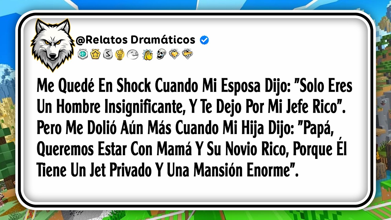 Me Quedé En Shock Cuando Mi Esposa Dijo: 