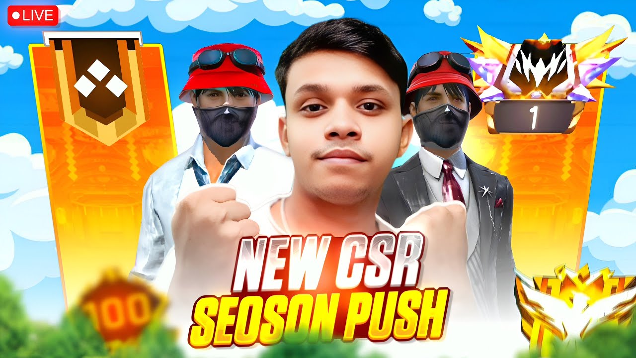 🔴 LIVE | CS Rank Push 😱🔥 Road To Grandmaster 💥 | Free Fire India - YouTube