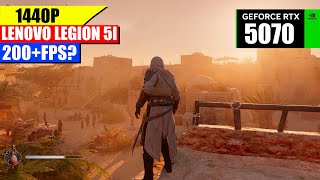 Assassin’s Creed Mirage on Lenovo Legion 5i | i7 13th Gen + RTX 5070 1440p Gameplay