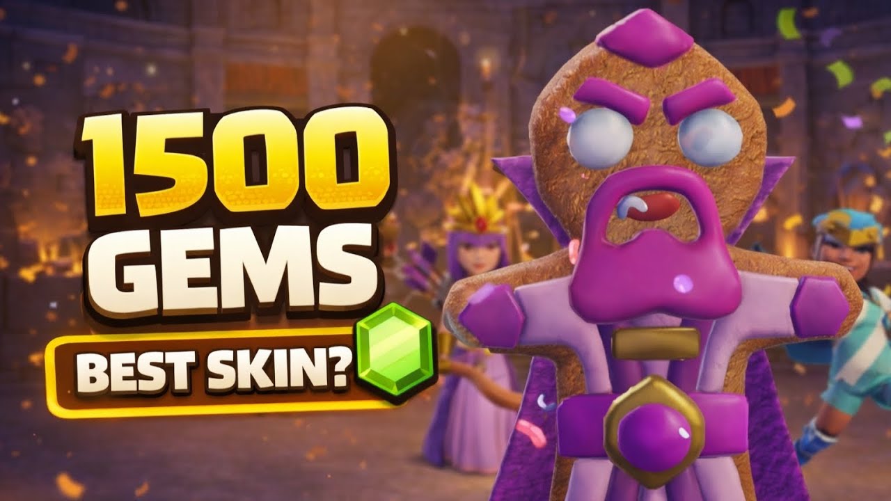 BEST 1500 GEMS SKINS FOR EVERY HERO IN CLASH OF CLANS