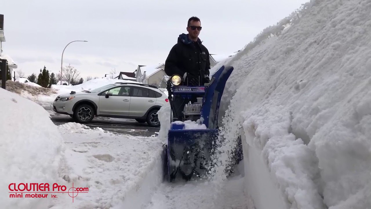 Souffleuse Yamaha YT624EJ 12 mars 2019