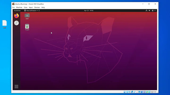 Copy paste, drag and drop in virtual box running Ubuntu ( Tamil )