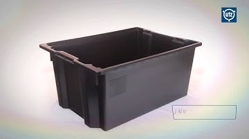 Product film about Utz Stack- / Nest Distribution Container (9-9011)