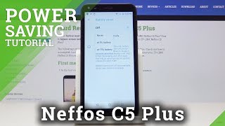 How to Extend Battery life in Neffos C5 Plus - Enable Power Saver Mode screenshot 2