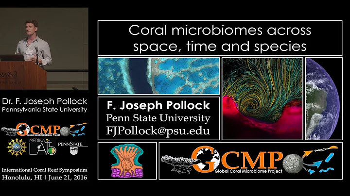 Dr. F. Joseph Pollock | Global Coral Microbiome Pr...