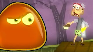 Суровый ЛИЗУН ГЛАЗАСТИК ДОГОНЯЕТ ПРОФЕССОРА! Игра Tales from Space About a Blob с ПАПУЛЕЙ